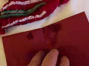 She takes my cum until the last drop from my balls on her letter to Santa on a Christmas Eve for New Years and here is how 14/16