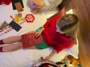 She takes my cum until the last drop from my balls on her letter to Santa on a Christmas Eve for New Years and here is how 15/16