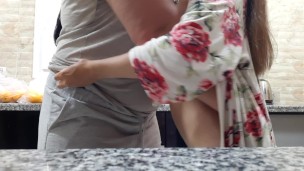 Sex in our friends' kitchen while they didn't see - IkaSmokS