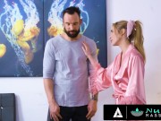 Cute Girl Gives POV Massage To Her Sibling's Hubby 1/16