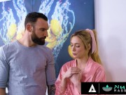 Cute Girl Gives POV Massage To Her Sibling's Hubby 3/16