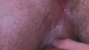 Close up of tradie's asshole as I eat it