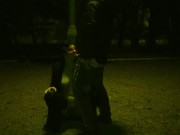 Dum Whore worship cock in public, no shame 12/16