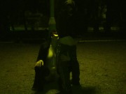 Dum Whore worship cock in public, no shame 5/16