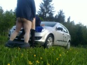 Bends me on the hood of the car and fucks me like a PIG PART 1 9/16