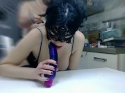 Quickie on the kitchen table part1 16/16