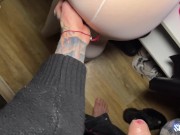 Ахуеть!!! Потрахались на Вписке в Шкафу и Им Не Стыдно? Чуть не спалились. SkinLovers 8/16