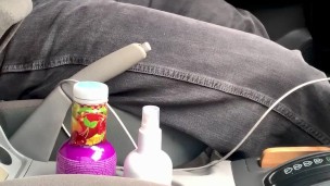 Paja sitio público mientras trabajo