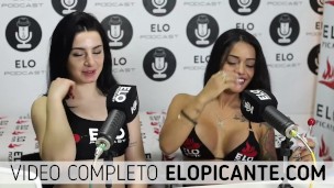ALMENDRA Y LIZZY CHUPAN EL CHUPETE DE ELO PODCAST
