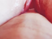 Camera on Dick! - Extreme Close Up Fuck and CUM Inside Tight Pussy - Amy Hide 1/16