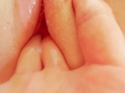 Camera on Dick! - Extreme Close Up Fuck and CUM Inside Tight Pussy - Amy Hide 14/16