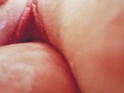 Camera on Dick! - Extreme Close Up Fuck and CUM Inside Tight Pussy - Amy Hide 8/16