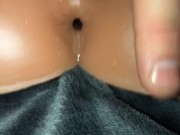 Dirty Talking With An Intense Orgasm As I Anal Creampie My Torso Sex Doll 7/16