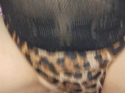 moan Big Ass Mom asian sexy leopard dildo ride 7/16