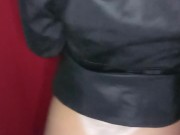 Showing off hot brunette 4/16