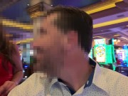 Cheating wife begs married stranger to cum inside while husband gambles 1/16