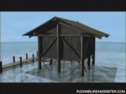 Cartoon babe pussy fucked from behind 5/16