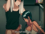 Long Haired Beauty with Lascivious Tits Does Deep Throat 15/16