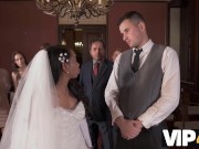 VIP4K. Small cheap wedding turns into public fucking action of the brides 8/16