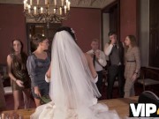 VIP4K. Small cheap wedding turns into public fucking action of the brides 9/16