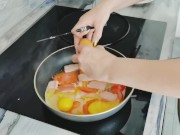 Red-haired MILF cheated on her husband with a black guy 1/16