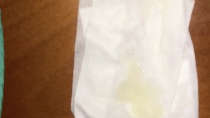 Explosión de semen en cámara lenta