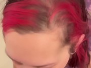 BBW stepmom MILF sexy blow job his pov 1/16