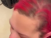 BBW stepmom MILF sexy blow job his pov 7/16