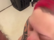 BBW stepmom MILF sexy blow job his pov 9/16