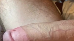 Jerking Off Huge Cock