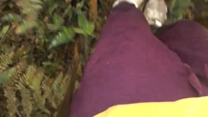 SO FUNNY I WAS CAUGHT BY STEP MOM JACKING OFF IN THE FARM