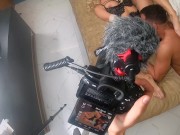 The actors let a blonde with big tits in a circl anal and pussy - behind the scenes Mila Ray 13/16