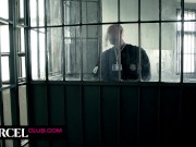 The prisoner takes care of the 2 police women 2/16