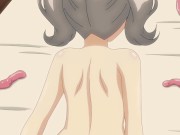 Beautiful Girl With White Hair Loves Tongue Kissing 13/16