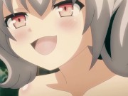 Beautiful Girl With White Hair Loves Tongue Kissing 14/16