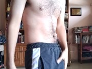 Hairy latin guy showing his nice cock - Screenshot 3 of 16 - Mexican