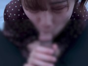 鼻コキとにおいを堪能しながら濃厚なフェラで口内射精♡　cum in mouth nosejob 4/16