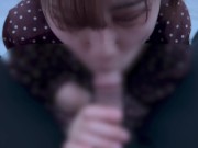 鼻コキとにおいを堪能しながら濃厚なフェラで口内射精♡　cum in mouth nosejob 7/16