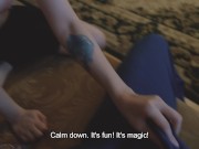 Tarot cards ordered me to fuck my stepsister. I cum in her pussy! 5/16