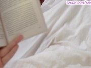 I came excited to my stepbrother's room. 😈 4/16