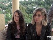 Ersties - Anneke Goes Down On Blonde Babe Cintia 4/16