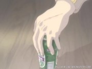 Erotic anime kissing foreplay 10/16