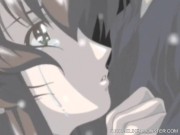 Erotic anime kissing foreplay 5/16