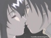 Erotic anime kissing foreplay 6/16