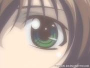 Erotic anime kissing foreplay 7/16