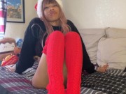 Christmas Sock Lover JOI 4/16