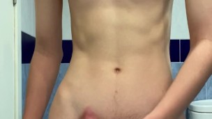 Come watch a horny 19 years old strip on holiday