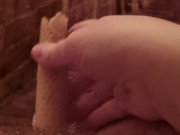 Torturing my cunt with candle compilation 1/16