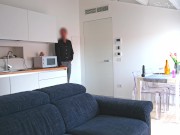 SERVICE ROOM ADVENTURE pt 1: GentlyPerv meets an exhibitionist slut flasher 11/16