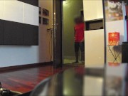 SERVICE ROOM ADVENTURE pt 1: GentlyPerv meets an exhibitionist slut flasher 2/16